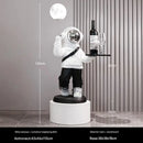 133 cm Astronaut Holding the Moon With Lamp – White Moon Tray Model Blue and White