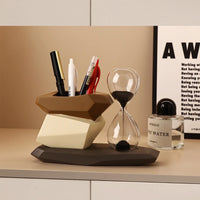Magnetic Pen Holder Hourglass (Khaki)