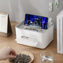 Multifunctional Tissue Box with Storage – Plastic Organizer for Home & Office