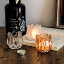 Tulip Glass Candelabra