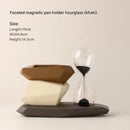 Magnetic Pen Holder Hourglass (Khaki)