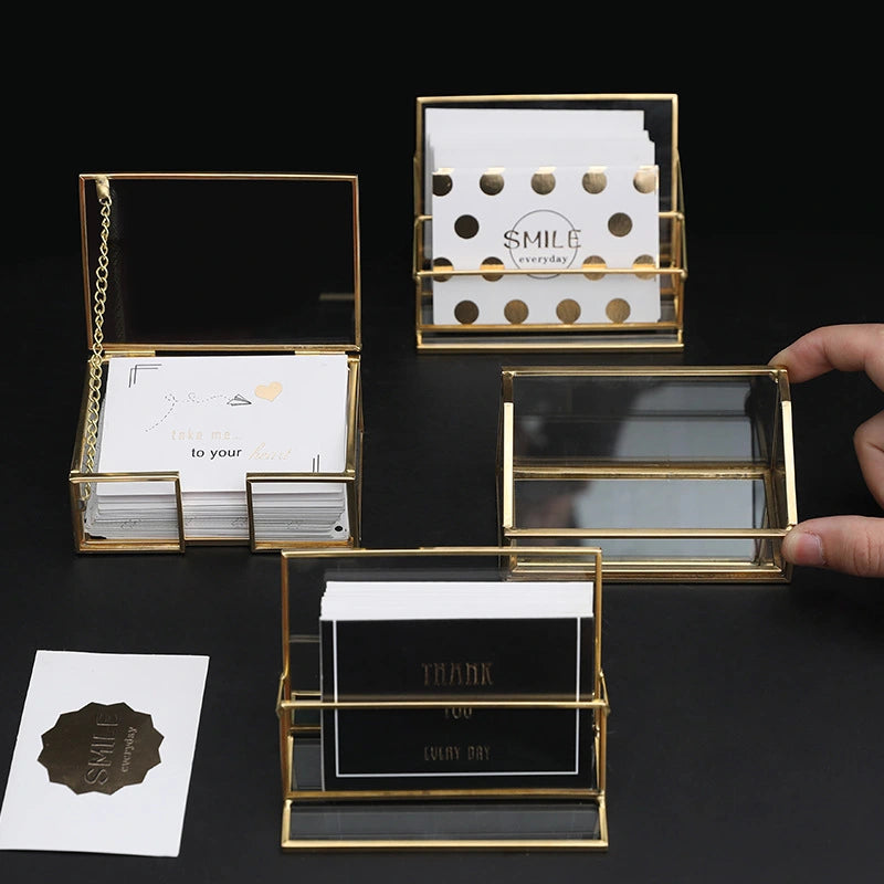 Desktop Business Card Case