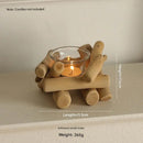 Handcrafted Wooden Candle Holder