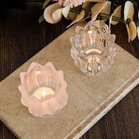 Tulip Glass Candelabra