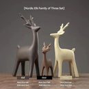 Porcelain Tree, Deer, Cat, Elephent