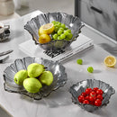 Sunflower Glass Fruit Plate – Light Luxury Style Table Decor