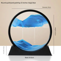 Modern Simple Glass Quick sand Painting