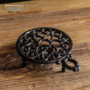 Iron Brewing Stove – Tea, Coffee & Alcohol Burner with Candle Table