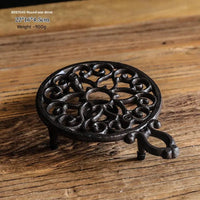 Iron Brewing Stove – Tea, Coffee & Alcohol Burner with Candle Table