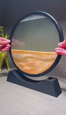Modern Simple Glass Quick sand Painting